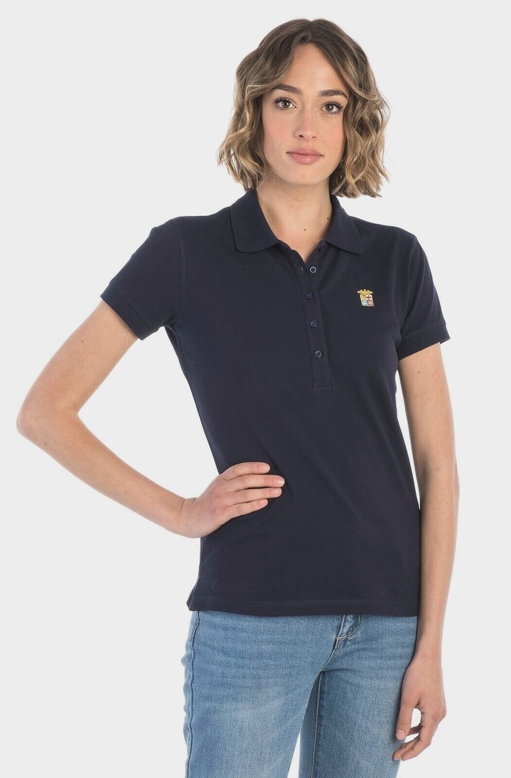 POLO DONNA MARINA MILITARE MANICA CORTA BASIC PIQUET