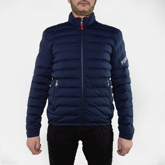 PIUMINO 100 GRAMMI PIERO GUIDI Bold Sport Bomber Jacket GIUBBINO UOMO BLU