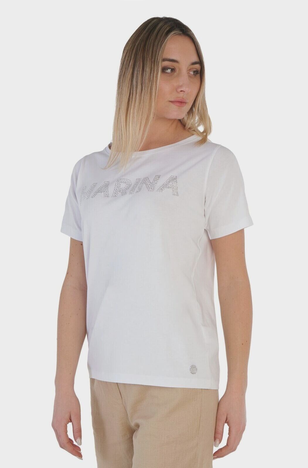 T-SHIRT MARINA MILITARE MEZZA MANICA IN COTONE