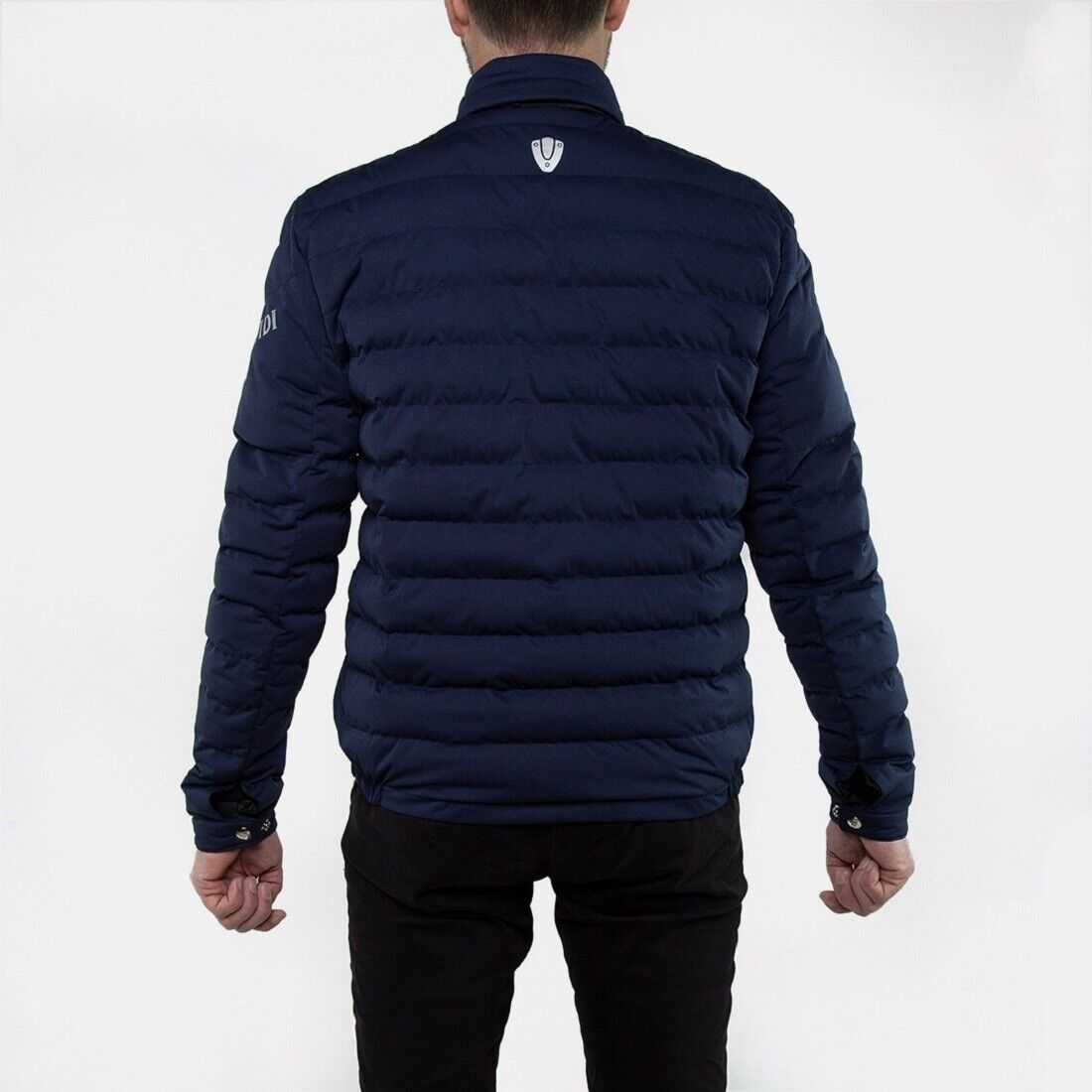 PIUMINO 100 GRAMMI PIERO GUIDI Bold Sport Bomber Jacket GIUBBINO UOMO BLU