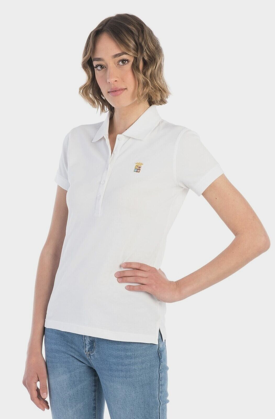 POLO DONNA MARINA MILITARE MANICA CORTA BASIC PIQUET