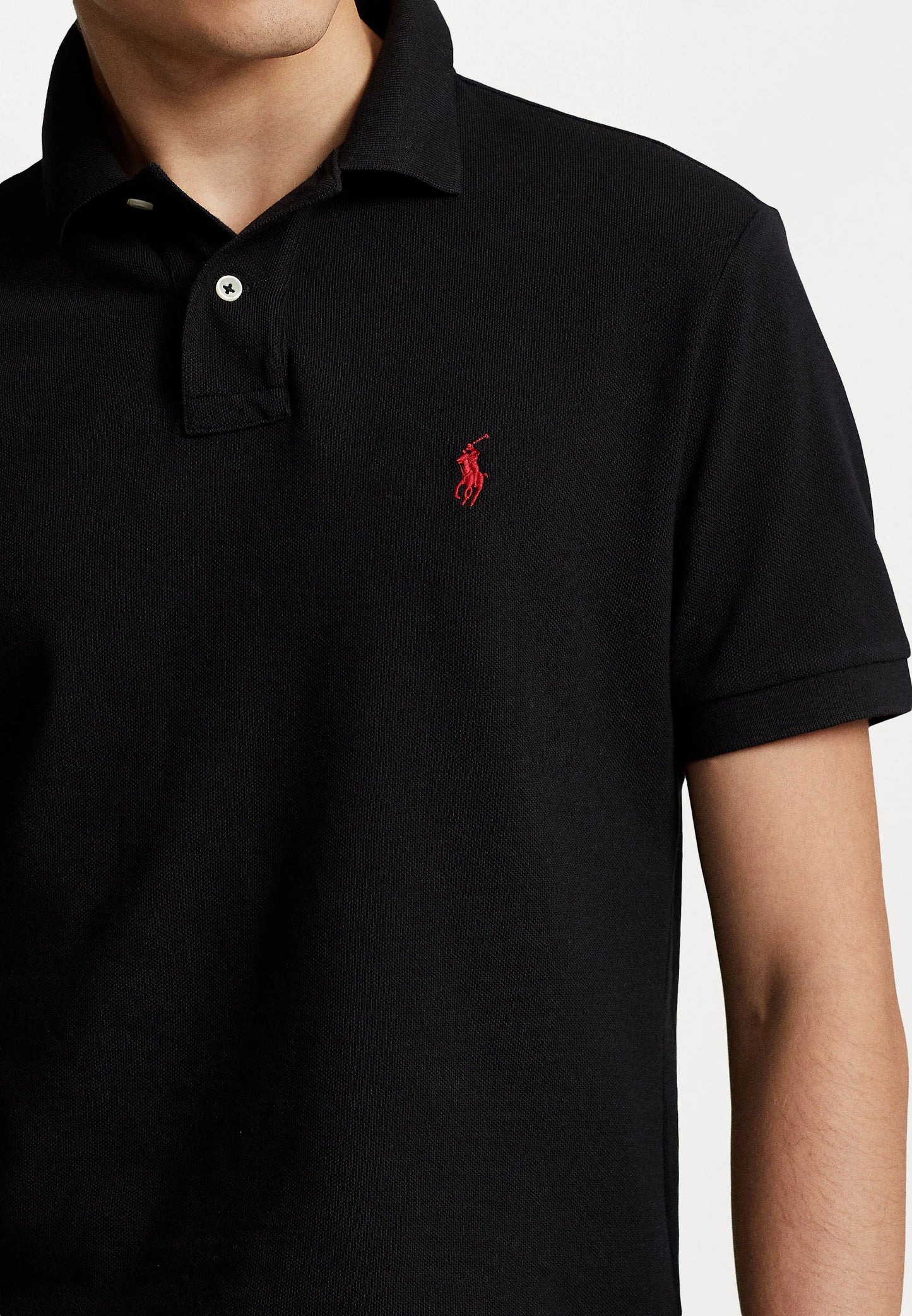 RALPH LAUREN POLO IN PIQUE' SLIM-FIT