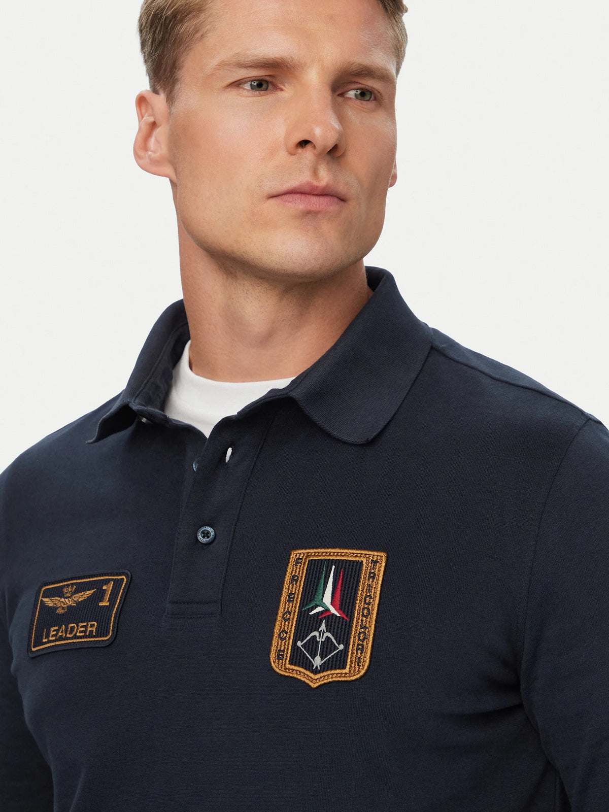 AERONAUTICA MILITARE POLO MANICA LUNGA 262PO1941UJ00703