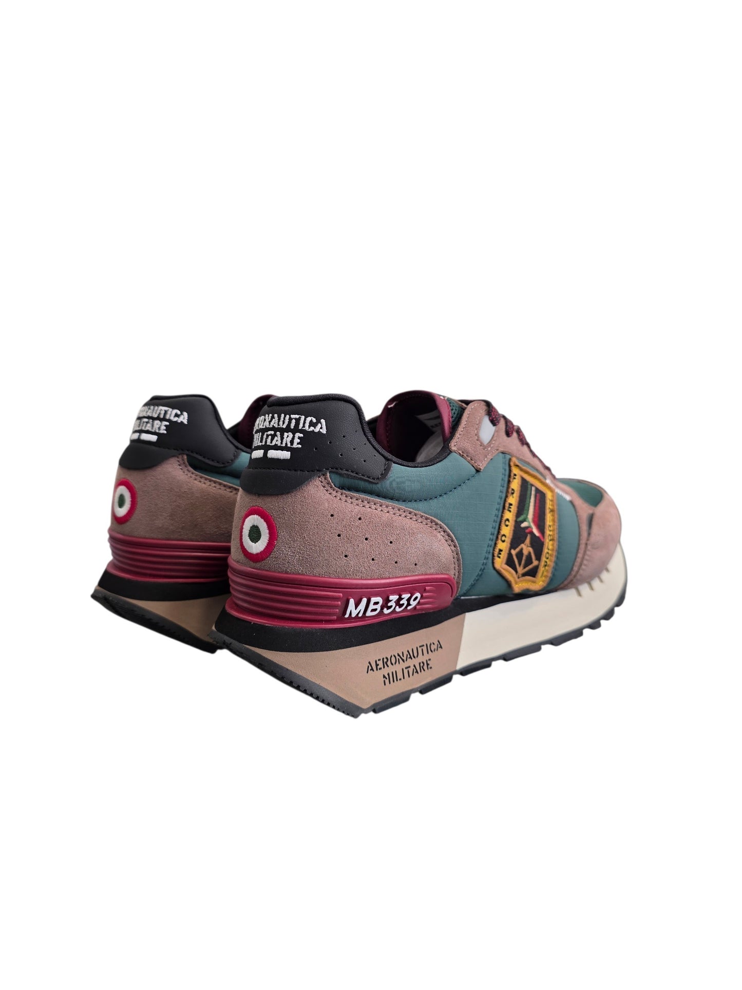 SCARPE UOMO AERONAUTICA MILITARE SNEAKERS FRECCE TRICOLORI 262SC0292UCT04394