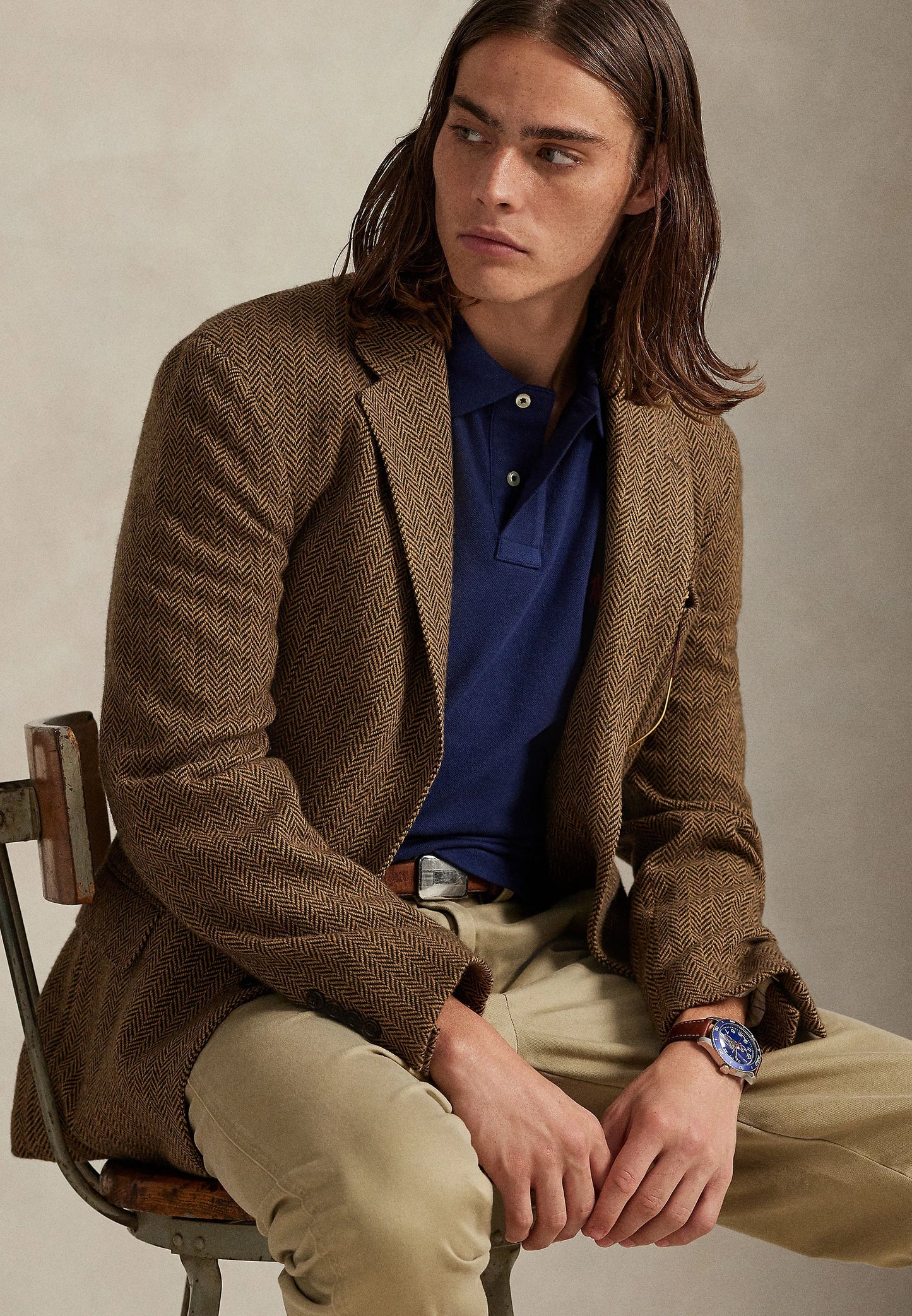 RALPH LAUREN POLO IN PIQUE' SLIM-FIT