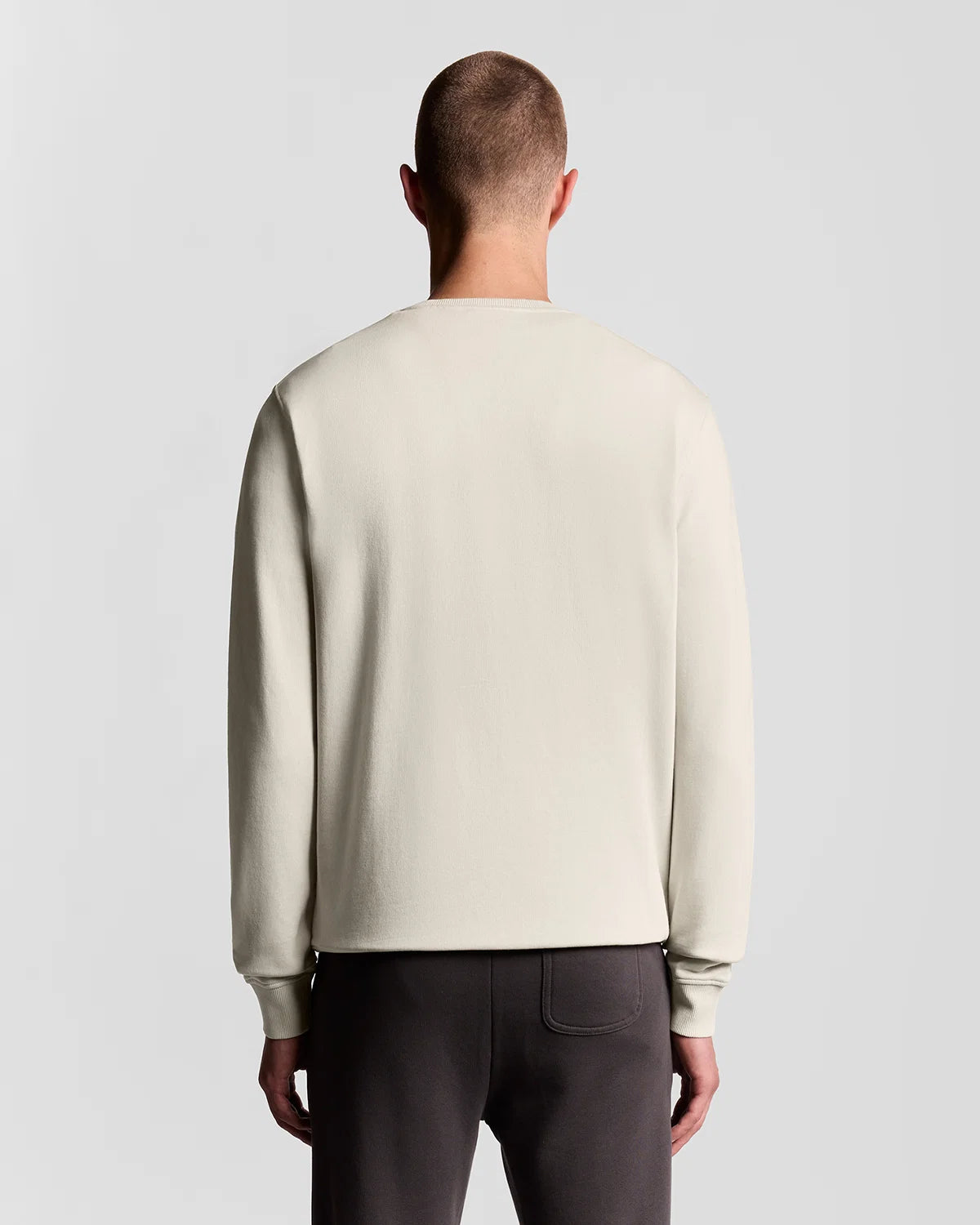 LYLE & SCOTT FELPA GIROCOLLO IN COTONE ML424VOG