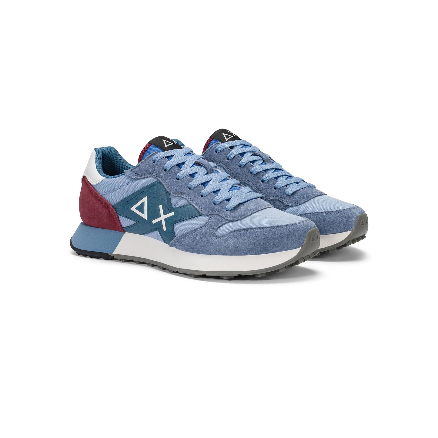 SUN 68 SCARPE Sneaker Jaki 2.0 Solid in nylon e suede Z46121