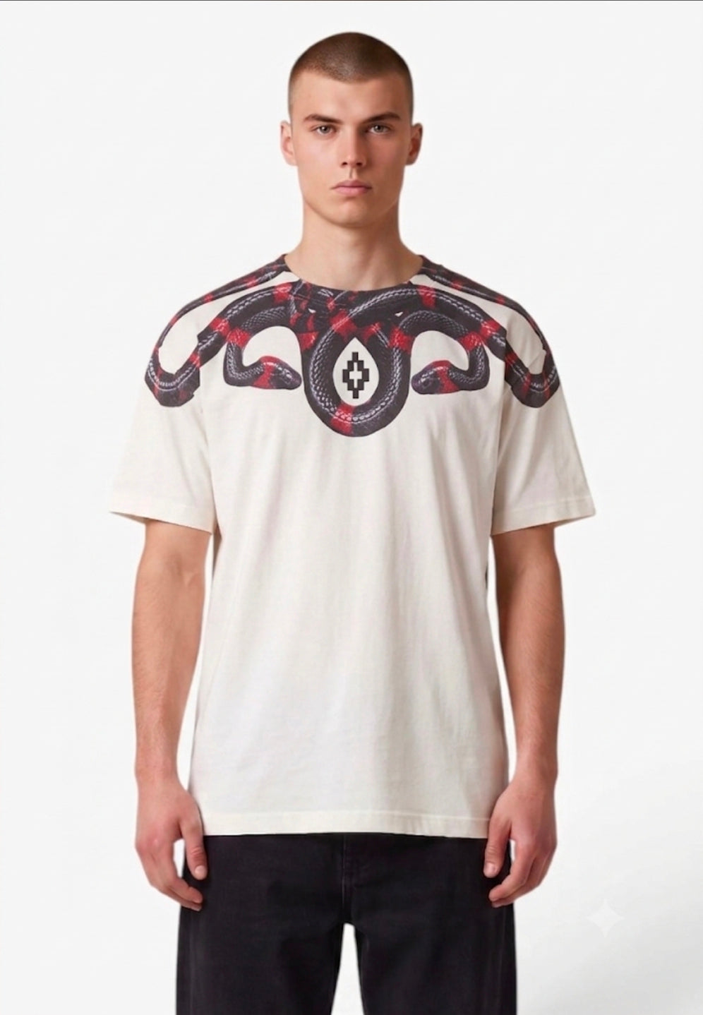 MARCELO BURLON COUNTY OF MILAN T-SHIRT F6CMMATH091