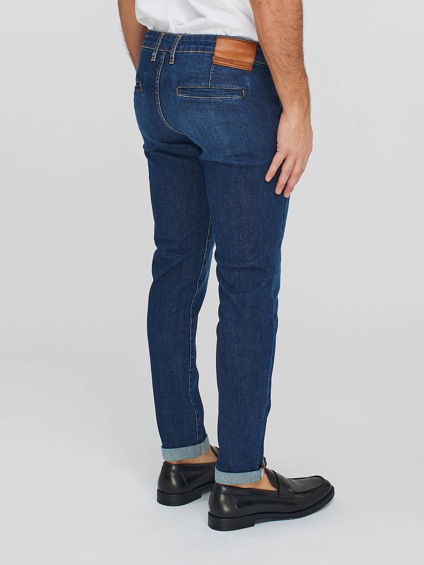 UNIFORM JEANS New Denver Skinny Blu Tasca America