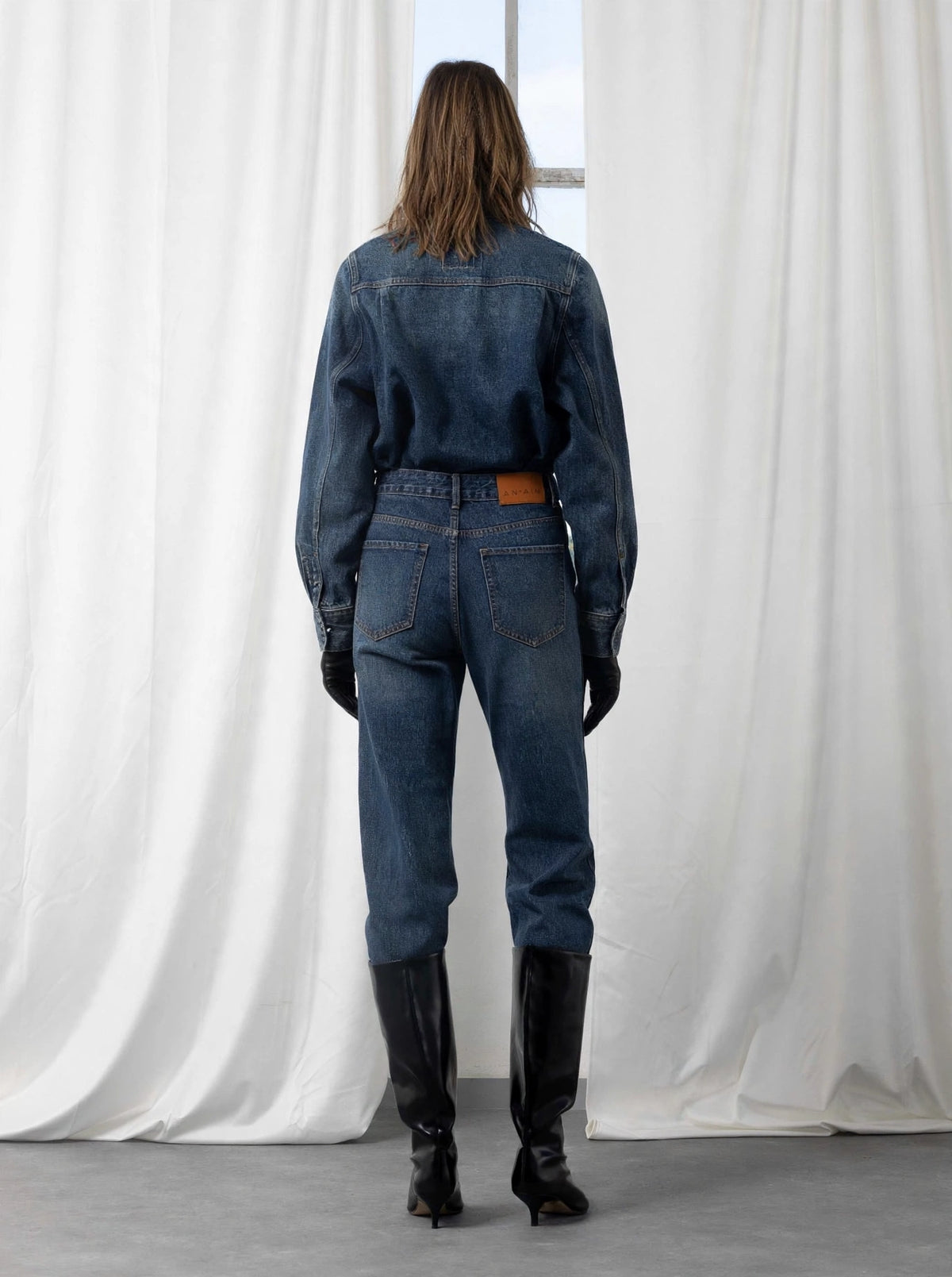 AN AIM STRAIGHT DENIM J0048