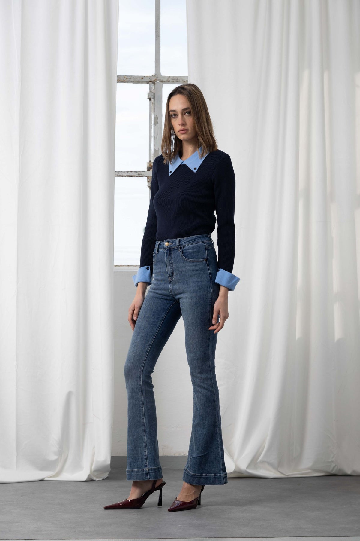 AN AIM DENIM ZAMPA J0021
