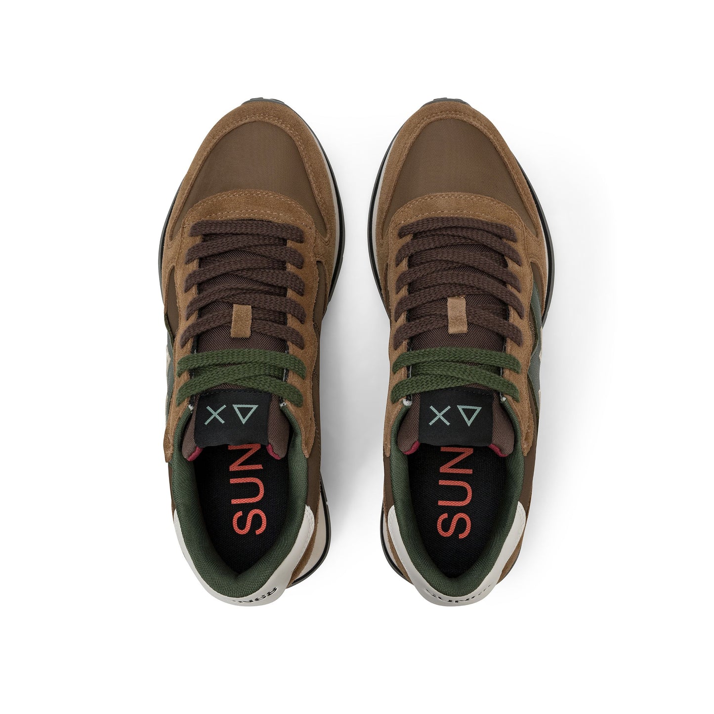 SUN 68 SCARPE Sneaker Jaki 2.0 Solid in nylon e suede Z46122