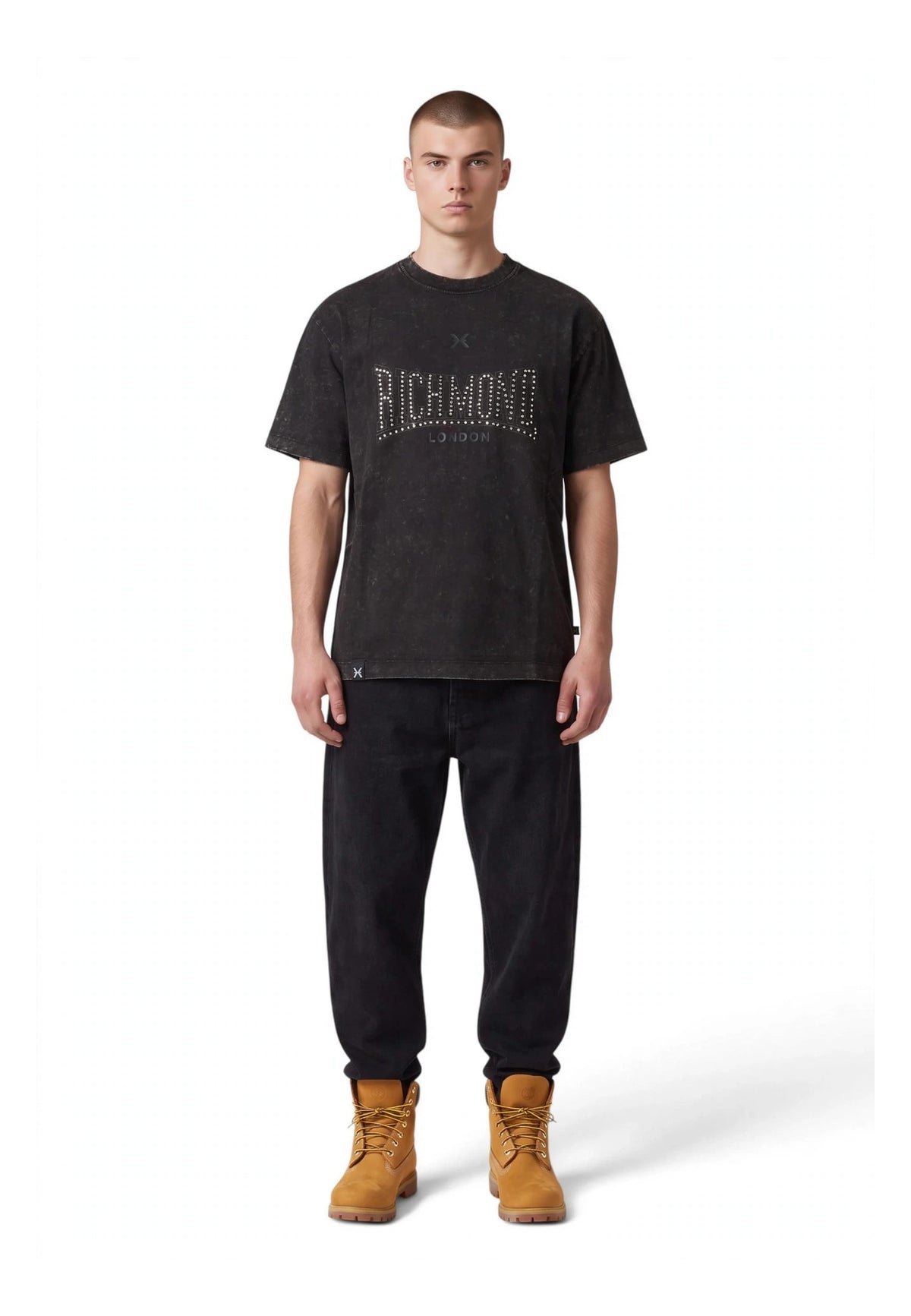 RICHMOND T-SHIRT UMA26028TS CK7 NERO