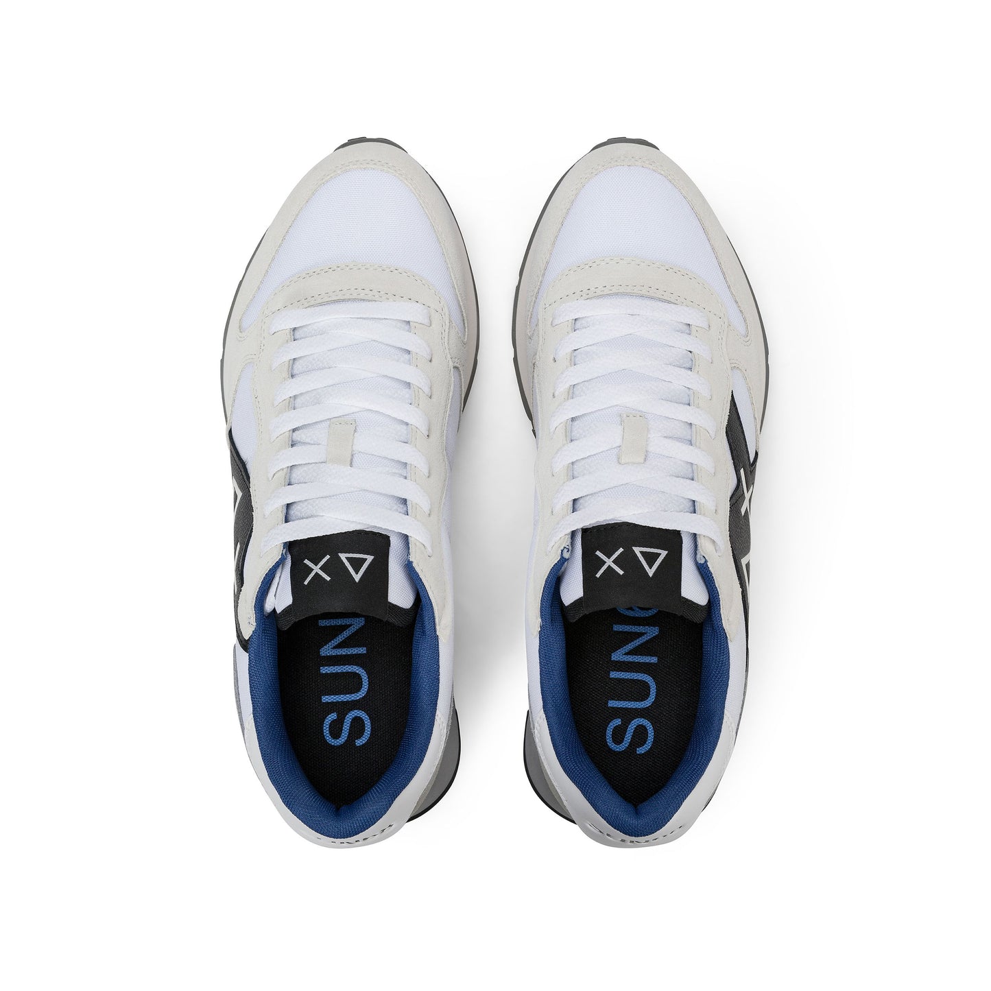 SUN 68 SCARPE Sneaker Jaki 2.0 Solid in nylon e suede Z46121